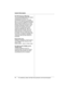 Page 76Useful Information
76For assistance, please visit http://www.panasonic.com/consumersupport
FCC RF Exposure Warning:
This product complies with FCC radiation 
exposure limits set forth for an 
uncontrolled environment. To comply 
with FCC RF exposure requirements the 
base unit must be installed and operated 
with its antenna located 20 cm or more 
between antenna and all person’s body 
(excluding extremities of hands, wrist 
and feet). The handset unit may be 
carried and operated with only the 
specific...