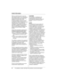 Page 84Useful Information
84For assistance, please visit http://www.panasonic.com/consumersupport
When you hold the phone to your ear, 
noise might be heard in your Hearing Aid. 
Some Hearing Aids are not adequately 
shielded from external RF (radio 
frequency) energy. If noise occurs, use 
an optional headset accessory or the 
speakerphone option (if applicable) when 
using this phone. Consult with your 
audiologist or Hearing Aid manufacturer 
about the availability of Hearing Aids 
which provide adequate...