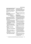 Page 33Caller ID Service
For assistance, please visit http://www.panasonic.com/consumersupport33
Using Caller ID service
This unit is Caller ID compatible. To use 
Caller ID features, you must subscribe to 
your telephone company’s Caller ID 
service.
Caller ID features
When an outside call is being received, the 
calling party’s name and telephone 
number will be displayed.
Caller information for the last 50 different 
callers will be logged in the caller list, 
allowing you to return missed calls. Caller...