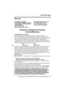 Page 91✄
Useful Information
For assistance, please visit http://www.panasonic.com/consumersupport91
Warranty
PANASONIC CONSUMER 
ELECTRONICS COMPANY, DIVISION 
OF PANASONIC CORPORATION OF 
NORTH AMERICA 
One Panasonic Way, 
Secaucus, New Jersey 07094PANASONIC PUERTO RICO, INC.
San Gabriel Industrial Park, 
Ave. 65 de Infantería, Km. 9.5,
Carolina, Puerto Rico 00985
Panasonic Telephone Products
Limited Warranty
Limited Warranty Coverage
If your product does not work properly because of a defect in materials or...