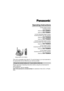 Page 1This unit is compatible with Caller ID. To use this feature, you must subscribe to 
the appropriate service offered by your service provider.
Please read these Operating Instructions before using the unit and save for 
future reference.
For assistance, visit our website:
http://www.panasonic.com/phonehelp for customers in the U.S.A. or Puerto 
Rico.
Charge the handset battery for 7 hours before initial use.
Operating Instructions
5.8 GHz Digital Cordless
Answering System
Model No. 
KX-TG5631
Model No....