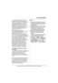 Page 57Useful Information
For assistance, please visit http://www.panasonic.com/phonehelp57
NoticeSome cordless telephones operate at 
frequencies that may cause interference 
to nearby TVs and VCRs. To minimize or 
prevent such interference, the base of 
the cordless telephone should not be 
placed near or on top of a TV or VCR. If 
interference is experienced, move the 
cordless telephone further away from the 
TV or VCR. This will often reduce, or 
eliminate, interference.
FCC RF Exposure Warning:
The...