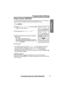 Page 15Preparation
For assistance, please call: 1-800-211-PANA(7262)15
Programmable Settings
Ringer Volume 
You can select the handset ringer volume to high, medium, low, or off. The factory 
preset is HIGH. If the ringer is turned off, the handset will not ring. 
• If the handset ringer is turned off, “Ringer off” will be displayed while not in 
use. If the handset is off the base unit when there are missed calls or new 
messages in your voice mailbox (p. 36), “Ringer off” is not displayed.
• You can adjust...