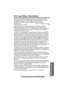 Page 39Useful Information
For assistance, please call: 1-800-211-PANA(7262)39
FCC and Other Information
This equipment complies with Part 68 of the FCC rules and the requirements 
adopted by the ACTA. On the bottom of this equipment is a label that contains, 
among other information, a product identifier in the format US:ACJ-----. 
If requested, this number must be provided to the telephone company.
Registration No.  ........ ............................................. (found on th e bottom of the unit)...