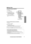 Page 19Basic Operation
For assistance, please call: 1-800-211-PANA(7262)19
Making Calls
Using the Handset 
To have a hands-free phone conversation  1
Press [C].
•“Talk” is displayed.
2Dial a phone number.
• The dialed number is displayed.
• After a few seconds, the display 
will show the length of the call.
3To hang up, press [OFF] or 
place the handset on the base 
unit.
1Press [s].
•“SP-phone” is displayed.
2Dial a phone number.
• The dialed number is displayed.
• After a few seconds, the display will show...