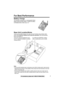 Page 33For assistance, please call: 1-800-211-PANA(7262)
For Best Performance
Battery Charge
The handset is powered by a rechargeable Nickel-
Metal Hydride (Ni-MH) battery. Charge the battery 
for 6hours before initial use (p. 9). 
Base Unit Location/Noise
Calls are transmitted between the base unit and handset using wireless radio 
waves. For maximum distance and noise-free operation, the recommended 
base unit location is: 
Note:
• If you use the handset near a microwave oven which is being used, noise may...