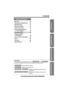 Page 5For assistance, please call: 1-800-211-PANA(7262)5
Contents
Preparation Useful InformationAdvanced Operation Basic OperationBelt Clip  . . . . . . . . . . . . . . . . .  50
Shoulder Rest Attachment   . .  50
Wall Mounting  . . . . . . . . . . . .  51
Optional Headset   . . . . . . . . .  52
Direct Commands  . . . . . . . . .  53
If the Following Appear 
on Your Display...  . . . . . . . .  55
Troubleshooting  . . . . . . . . . .  56
Important Safety 
Instructions  . . . . . . . . . . . . .  59
FCC and...