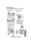 Page 51Useful Information
For assistance, please call: 1-800-211-PANA(7262)51
Wall Mounting
This unit can be mounted on a wall phone plate.
1Push the hook and turn it 
upward. Turn the hook until a 
click is heard.
2Press the tabs in the direction 
of the arrows (1), then remove 
the wall mounting adaptor (2). 
3Connect the AC adaptor. Tuck 
the telephone line cord inside 
the wall mounting adaptor, then 
push the adaptor in the direction 
of the arrows (1 and 2).
• The word “UP WALL” should face 
upward.
•...