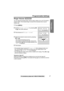 Page 17Preparation
For assistance, please call: 1-800-211-PANA(7262)17
Programmable Settings
Ringer Volume 
You can select the handset ringer volume to high, medium, low, or off. The factory 
preset is HIGH. If the handset ringer is turned off, the handset will not ring for 
outside calls.  
• If the handset ringer is turned off, “Ringer off” will be displayed while not in 
use. If the handset is off the base unit when there are missed calls or new 
messages (p. 45), “Ringer off” is not displayed.
• You can...