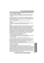 Page 69For assistance, please call: 1-800-211-PANA(7262)69
FCC and Other Information
Useful Information
WHEN PROGRAMMING EMERGENCY NUMBERS AND(OR) MAKING TEST 
CALLS TO EMERGENCY NUMBERS:
1) Remain on the line and briefly explain to the dispatcher the reason for the call.
2) Perform such activities in the off-peak hours, such as early morning or late 
evenings.
This device complies with Part 15 of the FCC Rules. Operation is subject to the 
following two conditions: (1) This device may not cause harmful...