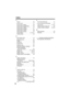 Page 8080
Index
P
Pause . . . . . . . . . . . . . . . . . . . . . . 45
—Phone book  . . . . . . . . . . . . . . . . . 37
Phone book, dialing  . . . . . . . . . . . 39
Phone book, downloading  . . . . . . 72
Phone book, editing  . . . . . . . . . . . 41
Phone book, erasing. . . . . . . . . . . 41
Phone book, names  . . . . . . . . . . . 38
Phone book, storing . . . . . . . . . . . 37
Power failure. . . . . . . . . . . . 9, 14, 21
Pulse service  . . . . . . . . . . . . . . . . 44
R
—Recording mode . . . . . . . ....