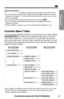 Page 1313
Preparation
For assistance, please call: 1-800-211-PANA(7262)
Useful information:
•“---------------” indicates the beginning or the end of the function menu.
•You can go back to the previous display by pressing Üexcept when entering
characters or numbers. To return to the main menu from the sub-menu Ior sub-
menu II, press Ü.
•You can exit the programming mode any time by pressing (OFF).
•If you do not press any buttons for 60 seconds, the handset will exit the
programming mode.
•If the unit detects a...