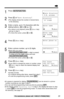 Page 3333
Advanced Operation
For assistance, please call: 1-800-211-PANA(7262)
1
Press (MUTE/FUNCTION).
2
Press áat “Save directory”.
•The display shows the number of stored items
in the directory.
3
Enter a name, up to 15 characters with the
dialing buttons, (
(0)to (9)) (p. 34).
•If a name is not required, press Ö(Nextkey)
and go to step 5.
•To move the cursor, press Üor á.
4
Press Ö(Nextkey).
5
Enter a phone number, up to 22 digits.
•Each time you press
(HOLD/INTERCOM/CLEAR), a digit is erased.
To erase all...