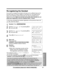 Page 6363
Useful Information
For assistance, please call: 1-800-211-PANA(7262)
Re-registering the Handset
If you want to re-register the handset to the base unit or a different b\
ase unit of 
the same model, you need to register it to that base unit. The handset w\
ill be
given a new extension number of that base unit. Only one handset can be
registered at a time. Make sure the base unit and the other handsets are not
being used. Registration must be completed within 1 minute.
1
Handset: Press...