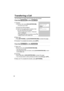 Page 5454
Transferring a Call
You can transfer an outside call to the base unit or the handset.
From the   to the 
From the   to the  1
Handset: 
(1)
During a call, press [HOLD/INTERCOM].
• The call is put on hold.
(2) Press the soft key (Base).
(3) Wait for the paged party to answer, then 
you can announce the transfer. 
• After the paged party answers, “Intercom 
hold” is displayed.
• If the paged party does not answer, press [C] 
or [
s] to return to the outside call.
2Base unit: 
Press [SP-PHONE] or...