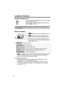 Page 8Location of Controls
8
Handset navigator key
Scrolls up [B] and down [d] the function menu, the Caller 
List and the phone book. 
Increases [
B] or decreases [d] the handset ringer and 
receiver/speaker volumes.
Base unit display
1“O” indicates the base unit ringer is off (p. 18).
2“ ” flashes when no new messages can be 
recorded. Erase unnecessary messages (p. 66).
3“E” flashes until you set the date and time, and 
flashes after a power failure. If it is flashing, set the 
date and time (p. 14).
4“ ”...