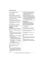 Page 32Voice Mail Service
32For assistance, please call 1-800-211-PANA (7262).
Turning VM detection on/off
1Press {MENU}.
2Scroll to “Initial setting” by 
pressing {V} or {^}, then press {>}.
3Scroll to “Voice Mail” by pressing {V} 
or {^}, then press {>}.
4Scroll to “VM tone detect” by 
pressing {V} or {^}, then press {>}.
5Press {V} or {^} repeatedly to select 
“On” or “Off”.
6Press {Save}, then press {OFF}.
Listening to Voice Mail 
messages
The unit will let you know that you have 
new Voice Mail messages in...