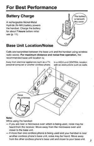 Panasonic Kx Tg2550 Operating Instructions Manual