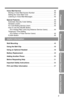 Page 55
Preparation
Basic Operation
Advanced Operation
Useful Information
Voice Mail Service. . . . . . . . . . . . . . . . . . . . . . . . . . . . . . . . . . . 40
Storing a Voice Mail Access Number . . . . . . . . . . . . . . . . . . . . 40
Setting the Voice Mail Tone . . . . . . . . . . . . . . . . . . . . . . . . . . . 41
Listening to Voice Mail Messages . . . . . . . . . . . . . . . . . . . . . . . 42
Special Features. . . . . . . . . . . . . . . . . . . . . . . . . . . . . . . . . . . . . 43
Automatic...