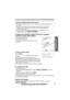 Page 27To adjust the handset volume (3 levels) or speaker
volume (8 levels) while talking
To increase, press (‹). 
To decrease, press 
(›).
≥The display shows the volume level for a few
seconds.
To put a call on hold
Press (HOLD).
≥“Line on HOLD.” is displayed on the cordless
handset.
≥The DIGITAL SP-PHONE indicator ﬂashes.
≥If using the handset, you can place it on the cradle.
≥If you put a call on hold for more than 6 minutes, an
alarm tone will sound. The call will be disconnected
after a total of 10...