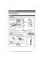 Page 48Guía Rápida Española
48Para obtener ayuda, visite http://www.panasonic.com/help (sólo en inglés)
Guía Rápida Española
Instalación
Unidad base
L Use sólo el adaptador de corriente Panasonic PQLV219 incluido.
CARGUE 
APROXIMADAMENTE 
DURANTE 7 HORASAuricular
Cargador
(120 V CA, 60 Hz)
L Use sólo el adaptador 
de corriente Panasonic 
PQLV219 incluido. 
SÓLO baterías Ni-MH recargables
L UTILICE SÓLO baterías de Ni-MH tamaño AAA (R03).
L NO utilice baterías Alcalinas, de Manganeso o de Ni-Cd.
L Confirme que...