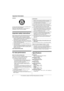 Page 6Important Information
6For assistance, please visit http://www.panasonic.com/help
Attention:
A nickel metal hydride battery that is recyclable powers 
the product you have purchased.
Please call 1-800-8-BATTERY (1-800-822-8837) for 
information on how to recycle this battery.
Important safety instructions
When using your product, basic safety precautions should 
always be followed to reduce the risk of fire, electric 
shock, and injury to persons, including the following:
1. Do not use this product near...