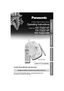 Page 1 
Preparation Useful InformationAdvanced Operation Basic Operation
 
PLEASE READ BEFORE USE AND SAVE. 
Panasonic World Wide Web  address:    http://www.panasonic.com  
for customers in the USA or Puerto Rico 
Caller ID Compatible 
Charge the battery for about 6 hours before initial use.
KX-TG2214W
 
2.4GHz Digital Cordless Phone 
Operating Instructions 
Model No. 
 KX-TG2214F
KX-TG2214P
KX-TG2214W 
Pulse-or-tone dialing capability 