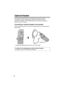 Page 38 
38 
Optional Headset 
Connecting an optional headset to the handset allows hands-free phone 
conversation. Use only a Panasonic KX-TCA60, KX-TCA86, KX-TCA88, 
KX-TCA91, KX-TCA92, or KX-TCA98 headset. To order, call the accessories 
telephone number on page 2. 
Connecting an optional headset to the handset 
Open the headset jack cover, and insert the headset plug into the headset jack as 
shown below.  
To switch to the speakerphone while using the headset: 
Press  
[] 
. To return to the headset, press...