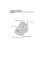 Page 6 
6 
Location of Controls 
Base unit  
KX-TG2214KX-TG2214
IN USE/IN USE/CHARGECHARGE
HANDSETHANDSETLOCALOCATOROR
VMVM
Charge Contacts (p. 9)
[HANDSET LOCATOR] (p. 33)
Antenna (p. 3)
IN USE/CHARGE Indicator (p. 8, 33)VM (Voice Mail) Indicator (p. 30) 