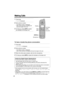 Page 18 
18 
Making Calls 
To have a hands-free phone conversation  
• If the handset has lost communication with the base unit, the handset beeps 
3 times and “  
No link to base. Place on cradle and try again.  
” is 
displayed.
• If   
[]  
,   
[]  
 or any other buttons except   
[MUTE]  
 and   
[OFF]  
 is pressed while the 
handset is on the base unit, the handset beeps 3 times and “  
Please lift up 
and try again.  
” is displayed. Lift the handset and press the button again. 
1 
Press  
[] 
. 
•“...