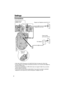 Page 8 
8 
Settings 
Connections 
• USE ONLY WITH Panasonic AC ADAPTOR PQLV19 (Order No. PQLV19Z).
• The AC adaptor must remain connected at all times. (It is normal for the adaptor to 
feel warm during use.)
• If your unit is connected to a PBX which does not support Caller ID, you cannot 
access Caller ID services.
• The unit will not work during a power failure. If you want to connect a standard 
telephone on the same line, use the Panasonic T-adaptor KX-J66.
Fasten the AC 
adaptor cord.
HooksSingle-Line...