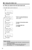 Page 2828Ex. When you search from the most recent call:
SMITH,JACK 
1-222-333-4444
3:10P JUN10 
Press Öor Ñto enter the Caller List.
Press Ö.
Press 
Ö.
Press 
Ö.
Press 
Ö.
Press 
Ö.To return to the previous caller,
press 
Ñ.
To exit the Caller List,
press 
(OFF).
•If there is no name information for a
caller, the display will only show the
phone number.
2 new calls
GF H=Directory
BROWN,NANCY 
222-3333
1:54P JUN 9 
✕3
TURNER,CINDY 
1-234-456-7890
10:38A JUN 9 √
0 new call
GF H=Directory
Display meaning:
√: You...