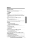 Page 37 
37 
For assistance, please call: 1-800-211-PANA(7262) 
Cordless Telephone
 
Intercom 
  
A 2-way intercom can be set up between the base unit and the handset. 
Paging the base unit from the handset
Paging the handset from the base unit (Handset locator) 
Using this feature, you can also locate the misplaced handset.
• If you do not want to answer the page in step 2, press  
[OFF] 
 to stop paging. 
1 
Handset: 
Press  
[MENU] 
.  
2 
Handset: 
Scroll to “ 
Intercom 
” by pressing  
[] 
 or  
[] 
, then...