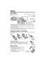 Page 8 
8 
Settings 
Connections 
• USE ONLY WITH Panasonic AC ADAPTOR PQLV19 (Order No. PQLV19Z).
• The AC adaptor must remain connected at all times. (It is normal for the adaptor to 
feel warm during use.)
• If your unit is connected to a PBX which does not support Caller ID, you cannot 
access Caller ID services.
• The unit will not work during a power failure. To connect a standard telephone on 
the same line, use the Panasonic T-adaptor KX-J66. 
Installing the Battery in the Handset 
Insert the battery (...