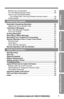 Page 5Muting Your Conversation ............................................................53
For Call Waiting Service Users .....................................................54
How to Use the PAUSE Button 
(For Analog PBX Line/Long Distance Service Users) ...............54
FLASH Button ...............................................................................55
Answering System
Automatic Answering Operation..................................................56
Setting the Unit to Answer Calls...