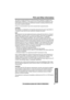 Page 61 
For assistance, please call: 1-800-211-PANA(7262) 
61 
FCC and Other Information 
Useful Information
 
This device complies with Part 15 of the FCC Rules. Operation is subject to the 
following two conditions: (1) This device may not cause harmful interference, and 
(2) this device must accept any interference received, including interference that 
may cause undesired operation.
Privacy of communications may not be ensured when using this phone. 
CAUTION: 
Any changes or modiﬁcations not expressly...