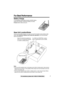 Page 3 
3 
For assistance, please call: 1-800-211-PANA(7262) 
For Best Performance 
Battery Charge 
A rechargeable Nickel-Metal Hydride (Ni-MH) battery 
powers the handset. Charge the battery for about  
6 hours 
 before initial use (p. 8).   
Base Unit Location/Noise 
Calls are transmitted between the base unit and the handset using wireless radio 
waves.  
For maximum distance and noise-free operation, 
 the recommended 
base unit location is:   
Note: 
• If you use the handset near a microwave oven which is...