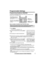 Page 1111For assistance, please call: 1-800-211-PANA(7262)
Preparation
Programmable Settings
Programming Guidelines 
This unit has several programmable functions which can be selected from the 
function menu on the display (p. 12).
How to select a function item from the menu  
• To go back to the previous menu, press Back, or press Select while 
“---(Go back)----” is displayed. If you press this key in the main menu, the 
unit will exit programming mode.
• After programming is complete, the display will return...