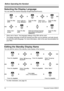 Page 10Before Operating the Handset
10 Document Version 2008-01  
Selecting the Display Language
You can select the desired language (English/Spanish/French).
• When set to “Auto”, the language settings of the PBX will be used.
• The display language of both the handset and PBX can be selected, and both should 
be set to the same language. For more information, refer to the user documentation for 
your PBX.
Editing the Standby Display Name
You can edit the name of the standby mode display of the handset.
• To...