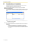 Page 74D1 Considerations in Installation
74 Getting Started
D1 Considerations in Installation
Provided below are the points to consider when the VoIP network contains both the KX-
TDA5480/KX-TDA0484 and KX-TDA0480 VoIP Gateway Cards.
Adding the KX-TDA5480/KX-TDA0484 to the Network Using the KX-TDA0480 
Maintenance Console Software
For the KX-TDA0480 to recognize the KX-TDA5480/KX-TDA0484 in the network, you must add 
it as an Other Unit in a Unit Group (network) when programming with the MCS as shown 
below:...