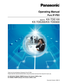 Page 1Pure IP-PBX
Operating Manual
Thank you for purchasing a Panasonic Pure IP-PBX.
Please read this manual carefully before using this product and save this manual for future use.
KX-TDE100/KX-TDE200: PMMPR Software File Version 2.0000 or later
KX-TDE600: PGMPR Software File Version 2.0000 or later
Document Version: 2008-10
Model No.    KX-TDE100
KX-TDE200/KX-TDE600  