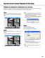 Page 4949
Save the Camera Channel Allocation for the Areas
Register the displayed configuration as a favorite
Register the combination of the camera channels currently displayed and the multi-screen (4-/9-/16- split screen) as
a favorite in the following way. Using favorites is possible only for the registered users.
Step 1
Display live images from the desired camera channels.
Refer to page 41 for descriptions of how to display live
images.
Step 2
Select Favorite registration(R)... from Tool(T) on the
menu...