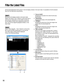 Page 9090
Filter the Listed Files
All the downloaded files will be shown in the list display window in the local mode. It is possible to find the desired
files from the listed files using filtering.
Step 1
Bring up the list display window in the local mode.
Select List view(L) from View(V) on the menu bar or
click the [List view] button on the toolbar to bring up
the list display window when displaying another win-
dow, such as the single file playback window, in the
local mode.
Step 2
Select Filter setup(S)......