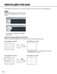 Page 42Submenu: 1 (O)Tool bar:
1
1 5
9
132
6
10
143
7
11
154
8
12
16
42
Switch the pattern of the screen
The following are the descriptions of how to switch the pattern of the screen (1/4/9/16) in the image display area.
Step 1
Select Number of area(S) under View(V) on the
menu bar or click the desired icon ([1] - [16]) on the
tool bar.
→The images will be displayed on the selected
screen pattern. 
Switch the screen pattern from 16-screen
When the screen pattern is switched from 16-screen, images to be...