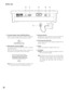 Page 2829
DC 9V INDATA MODE
RISK OF ELECTRIC SHOCK. DO  NOT OPENRISQUE DE CHOCS ELECTROUES
NE PAS OUVRIR
0987654321
%9^0%8
CONTROLLER No.
%7
%6
%6Controller Number switch (CONTROLLER No.)
Selects a number for the system controller for identifica-
tion in a system. Normally, set the switch to number 1.
%7Mode Selection switches (MODE)
The operation mode of the system controller is selected
with these switches.
When you use a terminal-mode system controller, set
the switches to the positions shown in the figure....