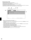 Page 6569
4
Program Sequence (P-SEQ)
This table is used to program or edit a Program Sequence.
A Program Sequence is a series of 64 steps assigned to a particular monitor.
Each step has a camera number assigned to it.
The Program Sequence number refers to the actual monitor that a sequence is assigned to.
In the table below, the sequence is assigned to monitor #1.
This table also has an Auto Skip function, which, when selected on, will automatically skip any step if there is no video signal
present at that...