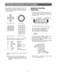 Page 51-49-
OPERATING PROCEDURES (with WV-CU550A)
Direction Arrow Button
LEFT
RIGHT UP
DOWNHOME/SET
Joystick Controller
LEFT RIGHTUP
DOWN
Camera Selection Buttons
4
8
12
16
3
7
11
15
2
6
10
14
1
5
9
13
CAMERA/PRESET   POSITION
Numeric Key + Set Key
123
456
789
MON CAM
UNIT/ESC0
SET
F3F4F2F1
U01   C01_MLT ∗SPOT _ SEQ _VCR
123
456
789
MO N C A M
UNIT/ESC SET0
When operating the Video Multiplexer with the WV-
CU550A System Controller, the following buttons and
keys of the System Controller correspond with those...