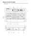 Page 9-7-
System Controller WV-CU550A
Note:When using this controller in combination with the WJ-FS616, cover the panel of the controller with the panel tem-
plates provided.
123
456
789
MO N C A M
UNIT/ESC0
RESETEL-
ZOOMMULTISCREEN
SELECT
FUNCTIONPRE-
POSI STILL
HOME/–  AUTO/+CLOSE OPENIRIS
AFFOCUS
NEAR ZOOM
TELE
FAR WIDE
System Controller for WJ-FS616
LEFT RIGHTUP
DOWN
ALARMBUSY
F3F4F2F1
CONTROLLER
ON OFFINOUTTERM.ON OFF
DATA
0123456789
CONTROLLER
UNIT NO.
1-8
T/L MODE
SET UP
PLAY REV
CAMERA
SET ONCAMERA...