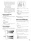 Page 3333
•Simultaneous playback will pause prior to a time
space depending on the recording rate when the
playback area on the disk nears the recording area.
This is to avoid the access collision caused by the
simultaneous recording and playback in an area on
the disk.
0.1 FPS: 20 minutes maximum
1 FPS: 2 minutes maximum
7.5 FPS: 15 seconds maximum
15 FPS: 7 seconds maximum
•Even if preset to 30 or 15 FPS, the actual recording
rate may drop to 7.5 FPS at worst while busy multi-
tasks such as playback,...