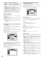 Page 124124
[Host Regist.] Registration of PC (host)
accessible to this unit
Register host information for the PC that accesses the unit
via a network such as a LAN.
Move the cursor to SET at the lower right on the menu and
press the SET button to complete registration.
8Host IP Address
Enter the IP address. Move the cursor to Host IP Address
and rotate the jog dial to enter the IP address. For this unit,
enter 4 units from the decimal numbers (0-254).
Notes:
•Entering * validates all numbers.
•It is impossible...